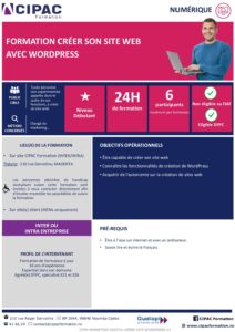CREER SITE WEB AVEC WORDPRESS